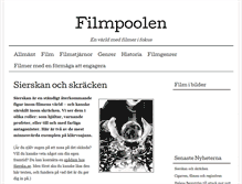 Tablet Screenshot of filmpolmitt.se